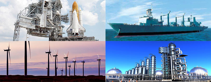 莱钢泰东实业法兰产品用于风力发电、轮船、石油管道等领域